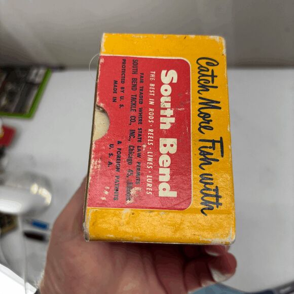 Rare Condition Vtg South Bend 1140 Oren-O-Matic Fly Reel In Box W/ Manual - NICE - Picture 9 of 12